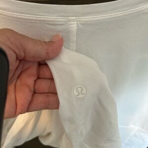 Lululemon White Shirt -like new